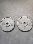 Par de discos de musculação 5kg novos