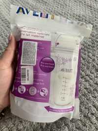 Пакети для заморожування грудного молока