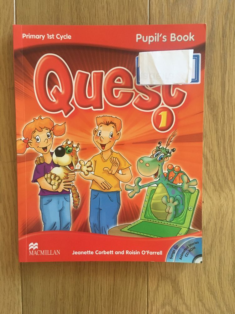 Livros Macmillan - Quest 1 - Primary 1st Cycle