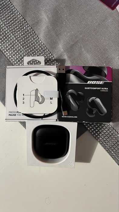 Słuchawki douszne BOSE QuietComfort Ultra,Nowe nie używane