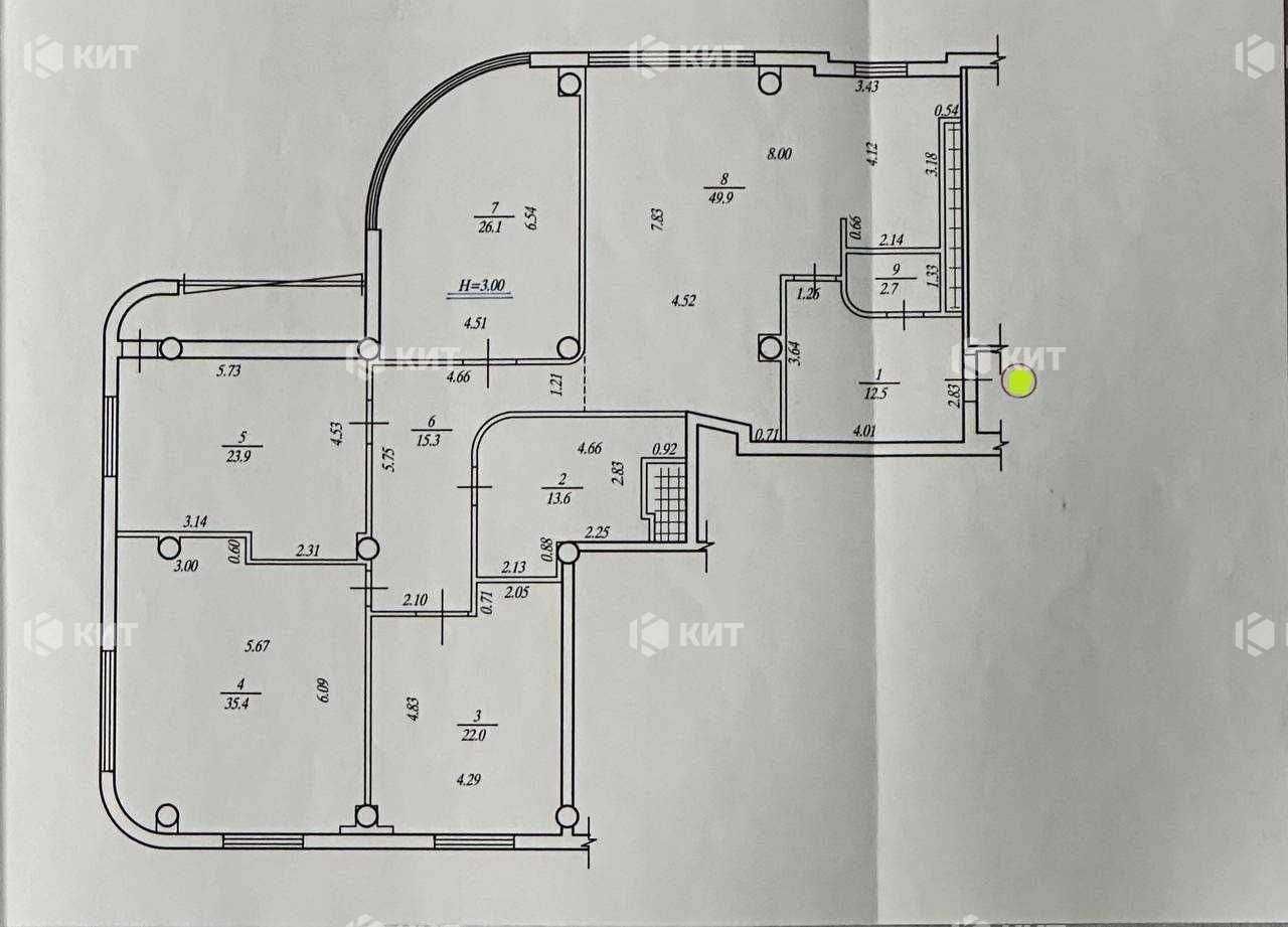 5к.208м2 Центр (м. Университет,  ЖК Чернышевская),123477