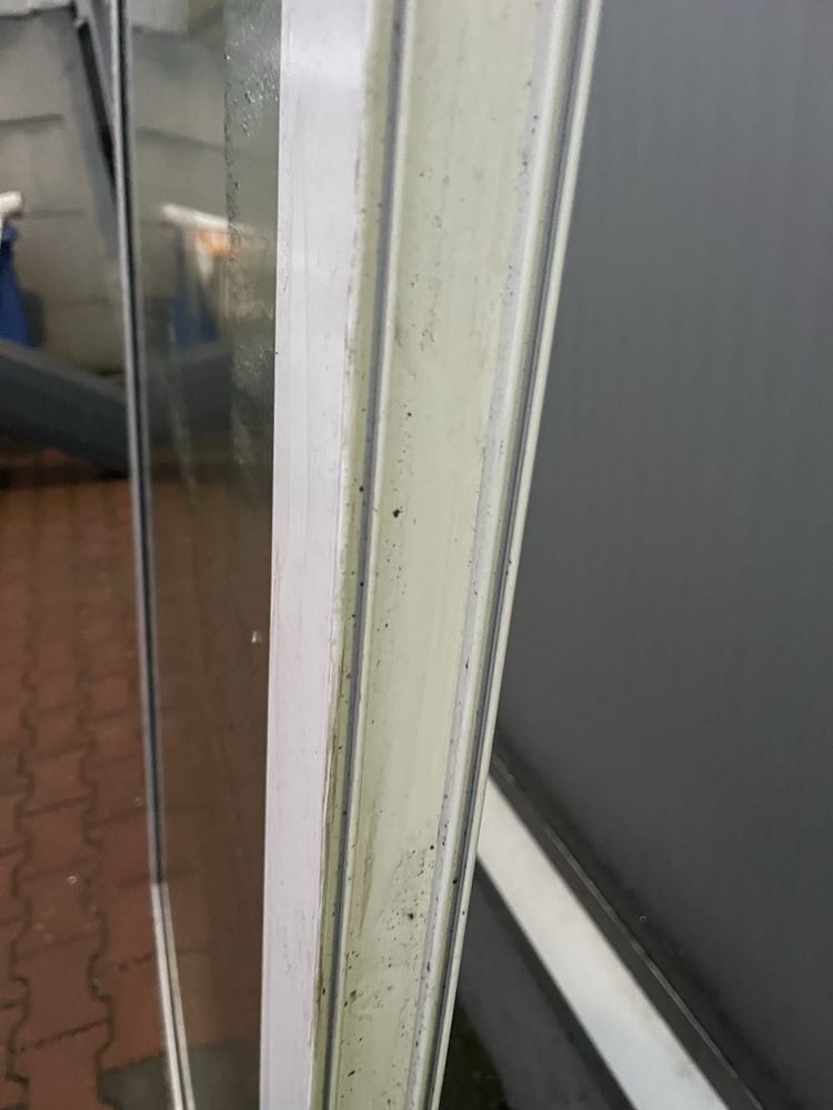 Drzwi aluminiowe 2 szt automatyczne 115x266 - 2szt