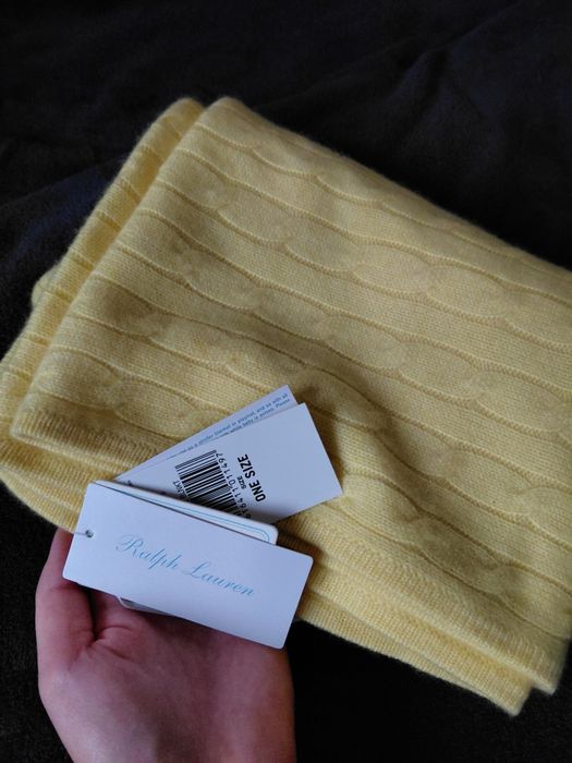 Kaszmirowy kocyk Ralph Lauren