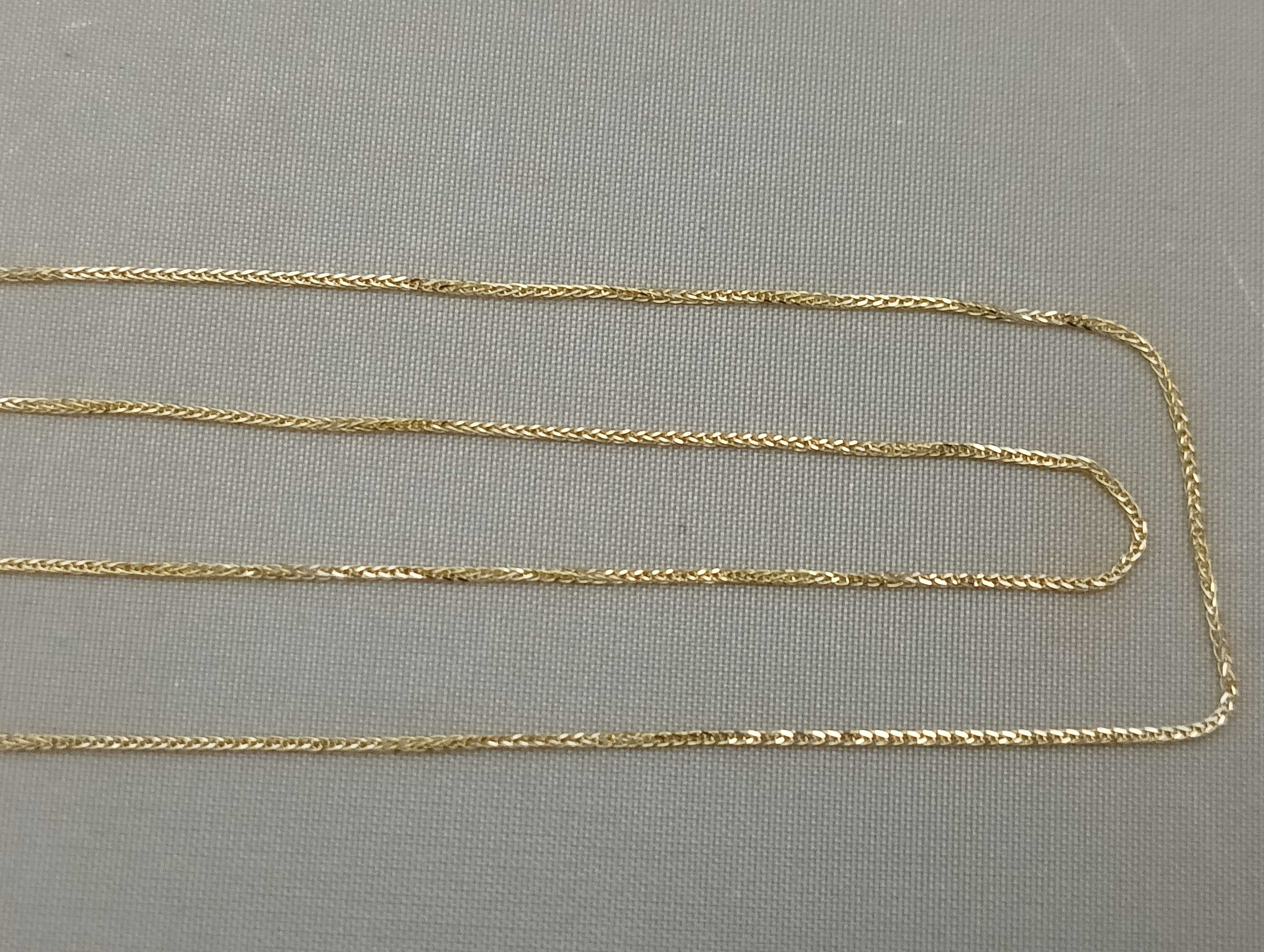 Złoty łańcuszek 1,30 g