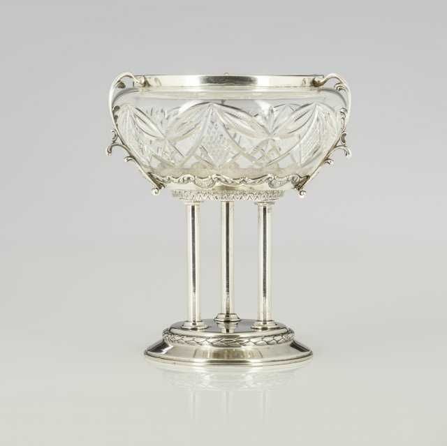 Centro de Mesa em Prata Art Deco