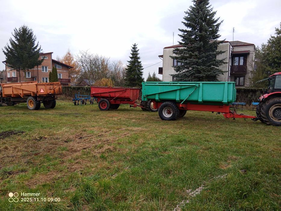 Przyczepa Wywrotka Skorupowa 6 T  9 Ton 12 T dokumentu  Moż Transportu