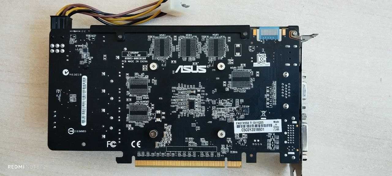 Відеокарта ASUS ENGTX 550Ti Di 1G D5