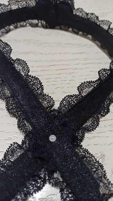 Набір аксесуарів з натуральної шкіри, маска, HANDMADE