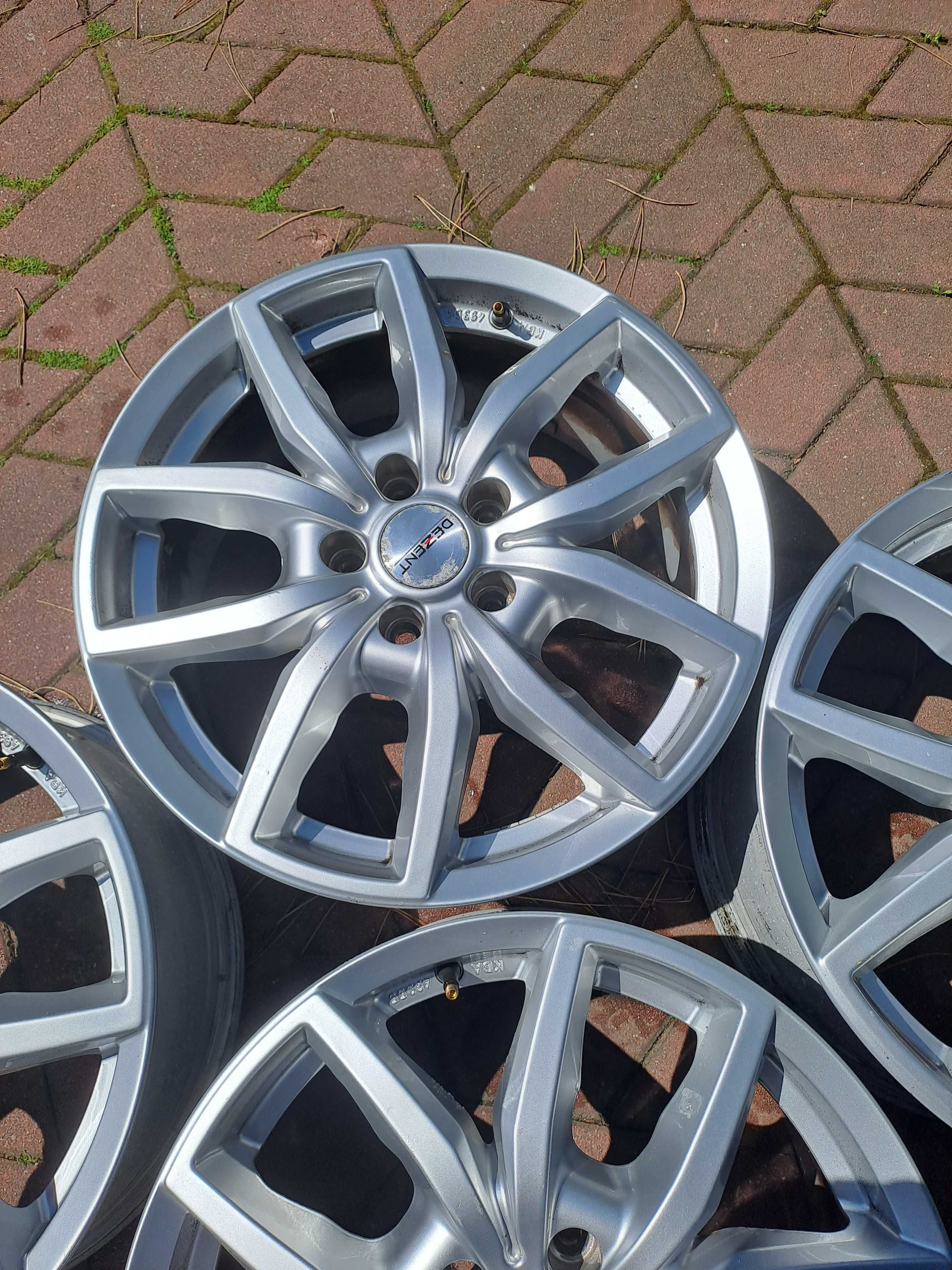 Alufelgi DEZENT 5x112 7.5 17 ET 55 vw mercedes