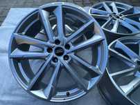 ORYGINALNE FELGI AUDI A6 C8 C7 4K0 21&#039;&#039; SREBRNE IDEALNE
