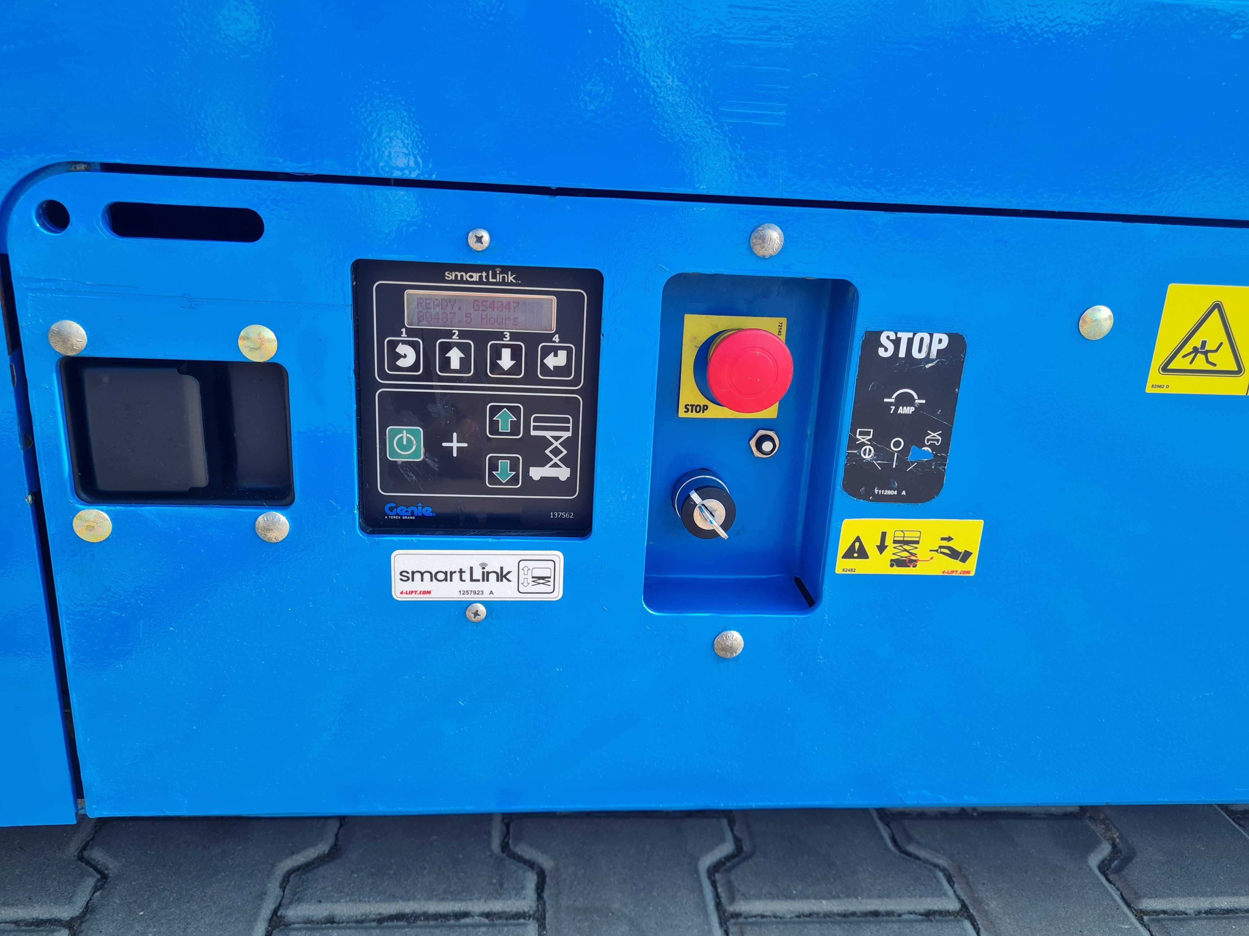 Genie GS‑4047 podnośnik nożycowy, elektryczny 13,7 m, 350 kg, 2016 rok