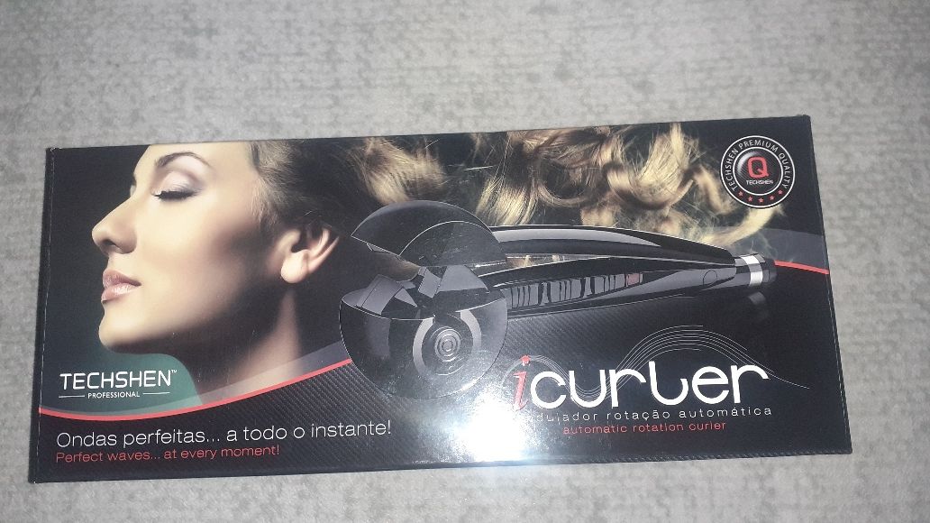 Modelador de cabelo automático