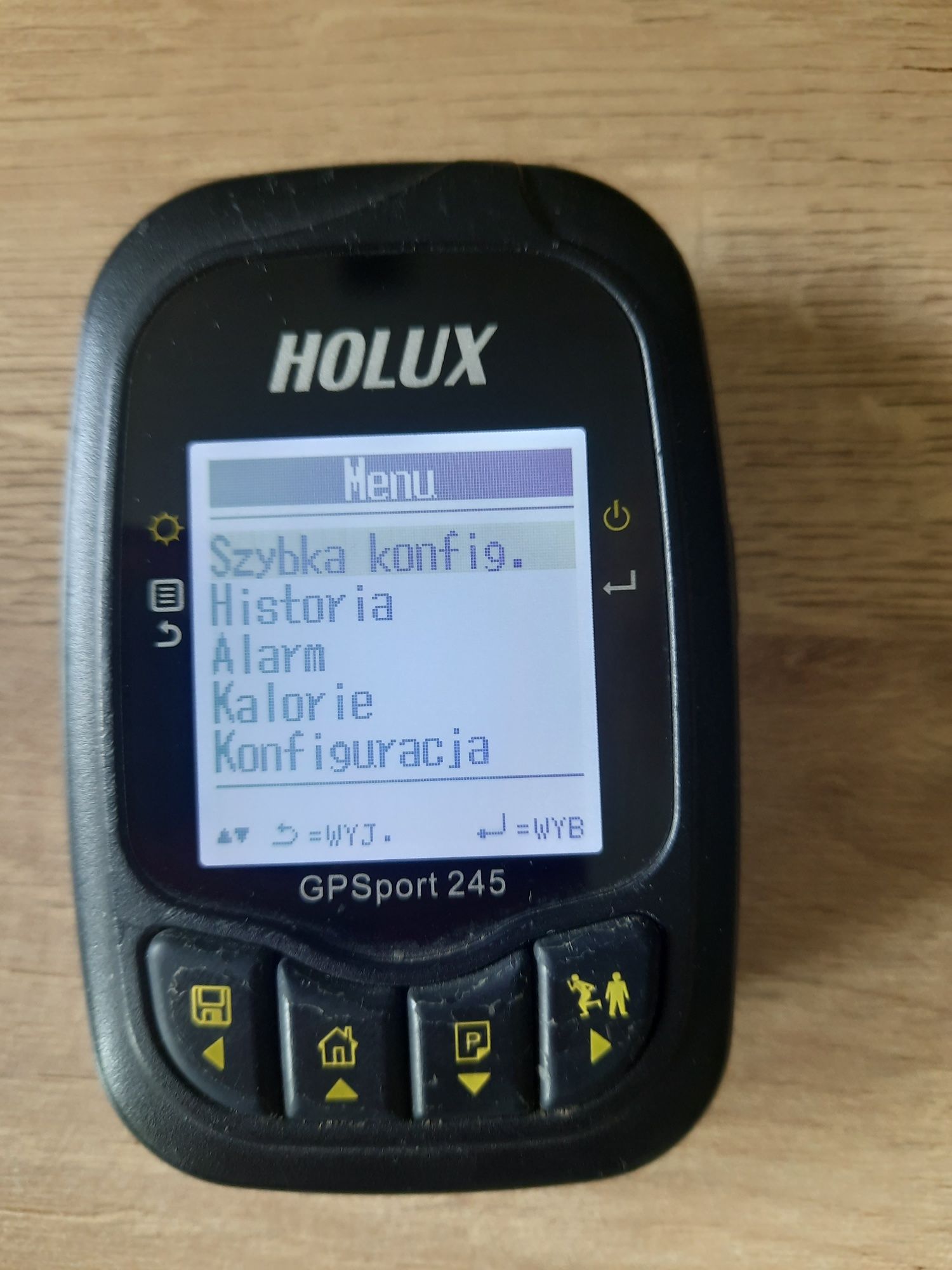 GPS rowerowy Holux 245