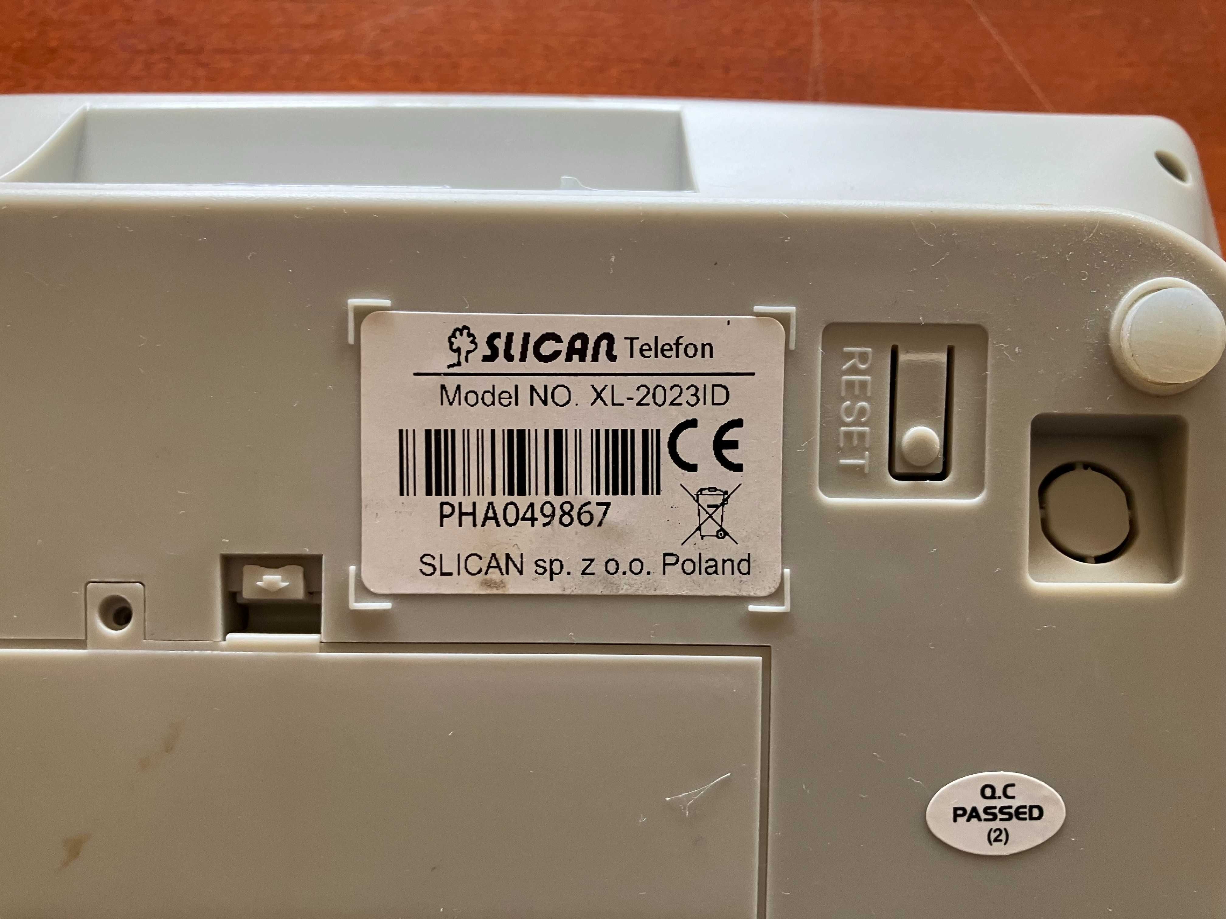 Telefon stacjonarny SLICAN XL-2023 ID z LCD