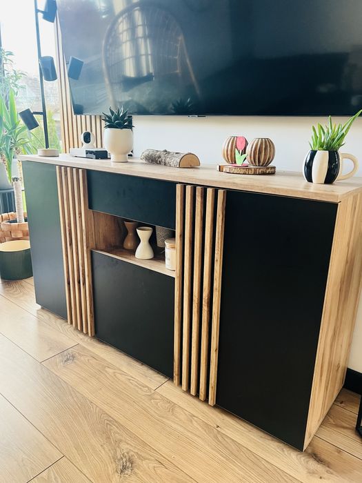 Piękna stylowa komoda szafka RTV Malaga z Agata Meble w super cenie