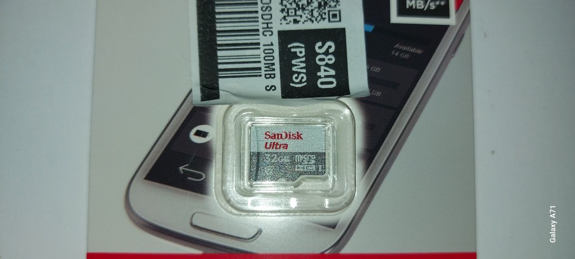 NOWA Karta pamięci SANDISK Ultra microSDHC 32GB
