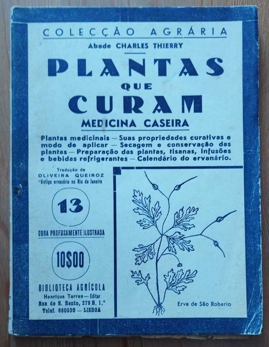 Plantas que Curam - Abade Charles Thierry