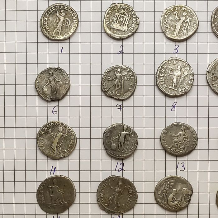 Римські денарії ,денарик(дінарії динарик) різних імператорів