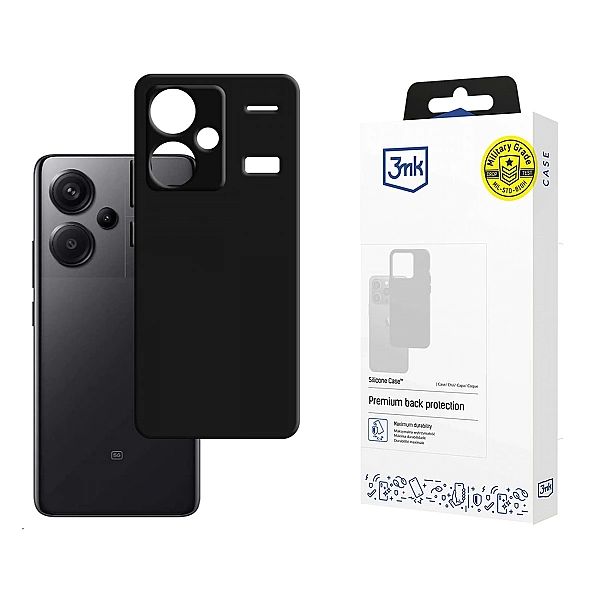 Etui 3mk Silicone Case na Xiaomi Redmi Note 13 Pro+ - czarne