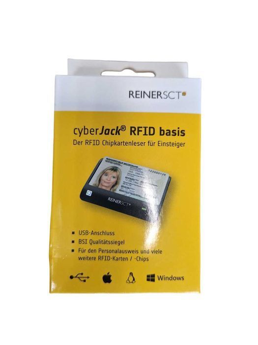 Czytnik Dowodów Elektronicznych Kart Reiner Sct Cyberjack Rfid Basis