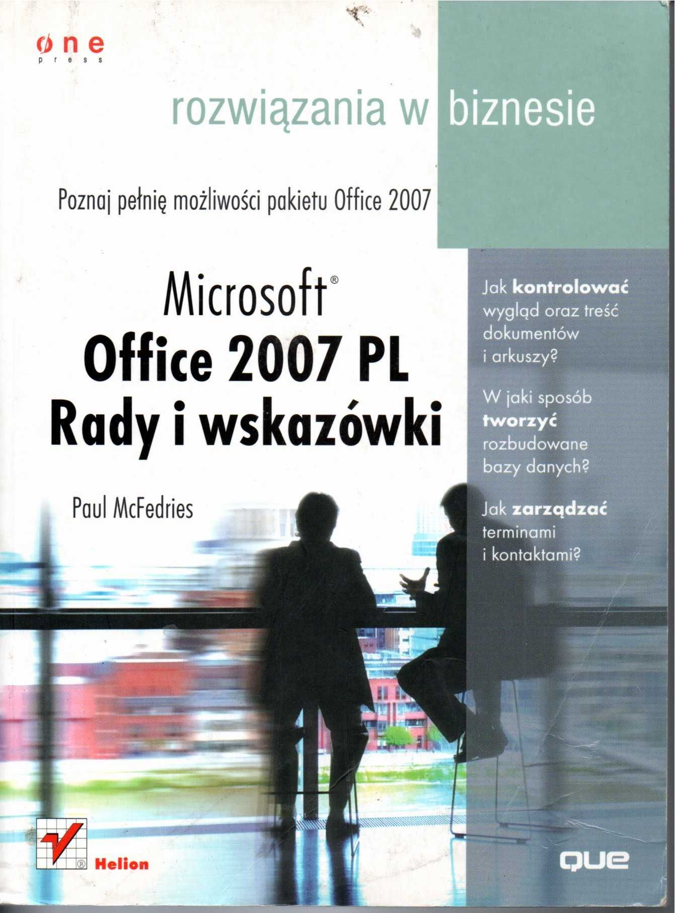 Microsoft Office 2007 PL Rady i wskazówki