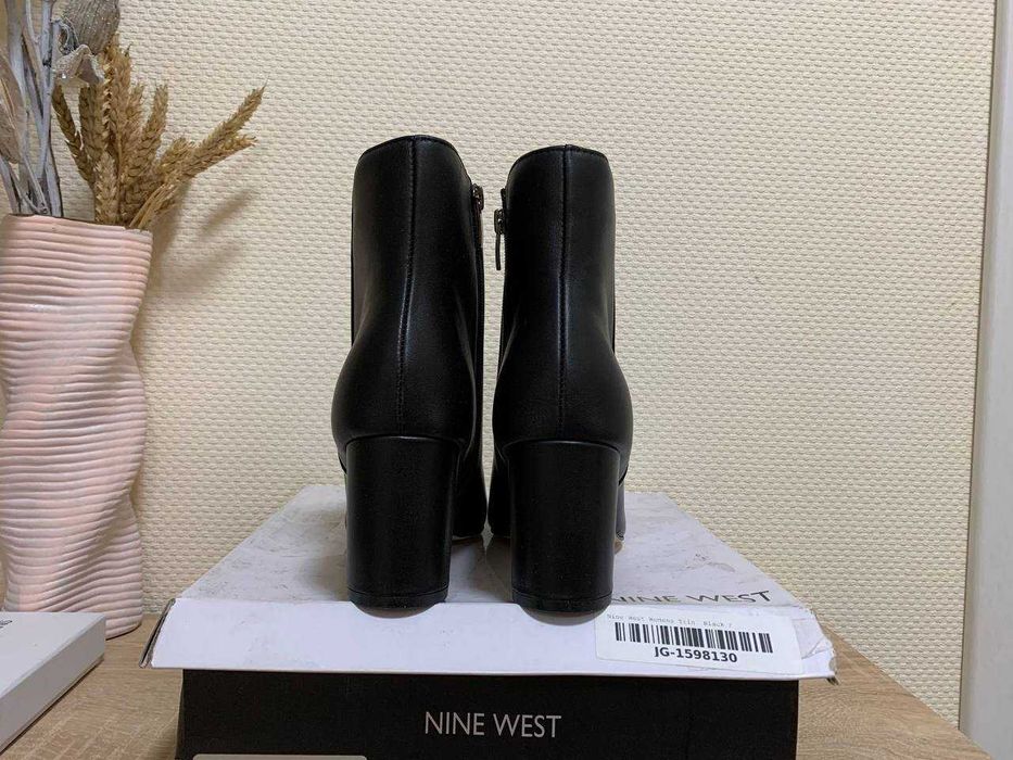 NINE WEST Wntrin оригинал р. 40 41 шкіра сапожки челсі чоботи