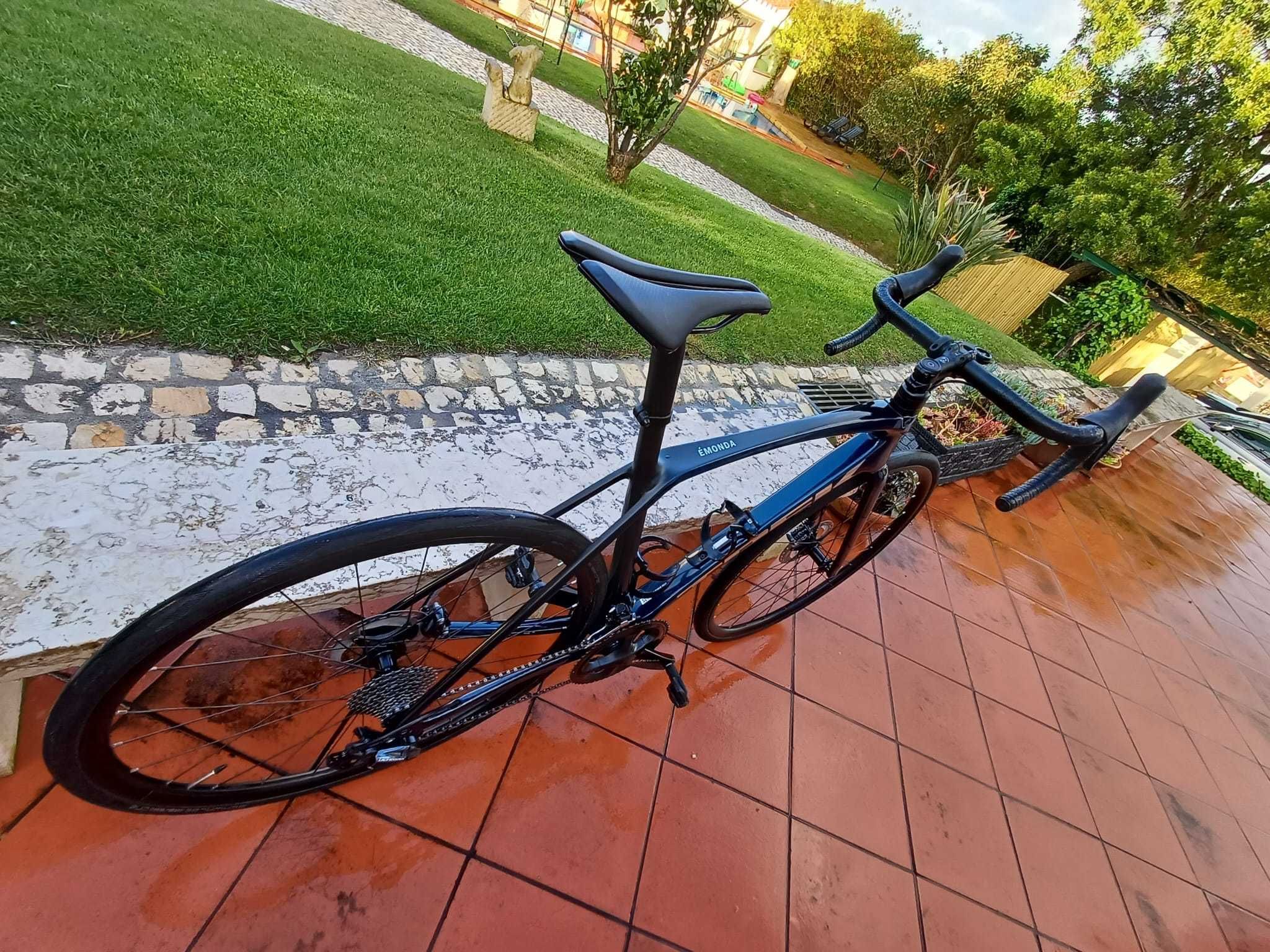 Bicicleta estrada Trek Emonda SL7 azul 54