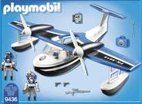 PLAYMOBIL Action 9436 Policyjny samolot wodny