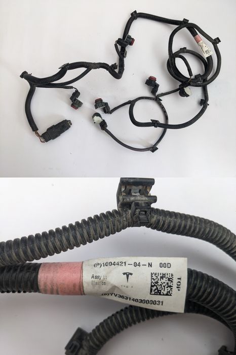 Проводка б/у бампера Model Y S X  парктронік парктроник