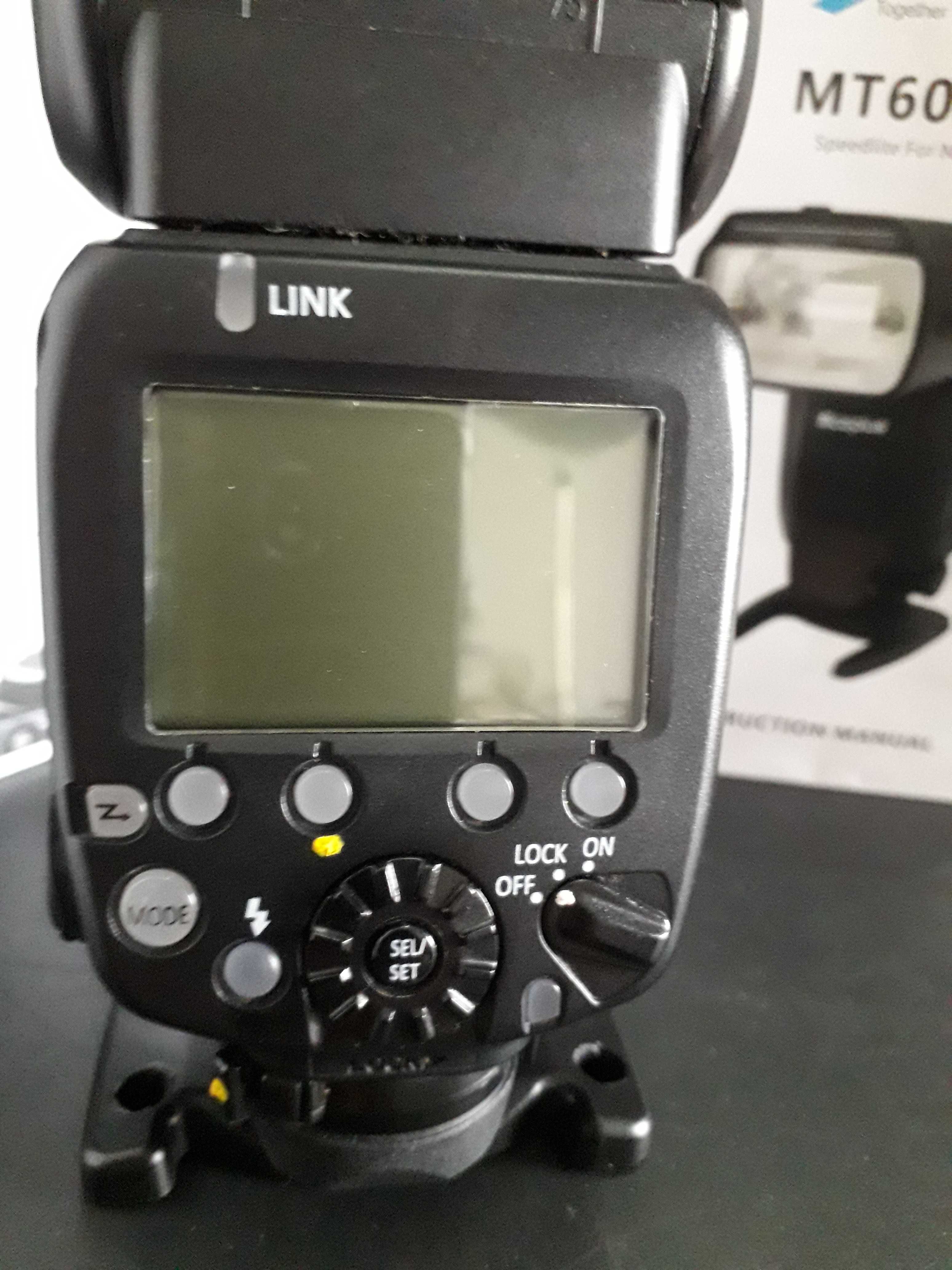 Flash para Nikon  Mcplus GN 60 c/ Novo mudei para Sony