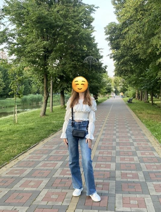 Сині джинси Stradivarius 36, Zara