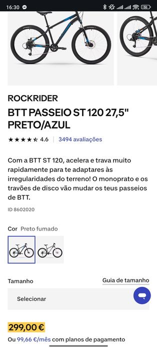 ROCKRIDER 120 ST 27,5''