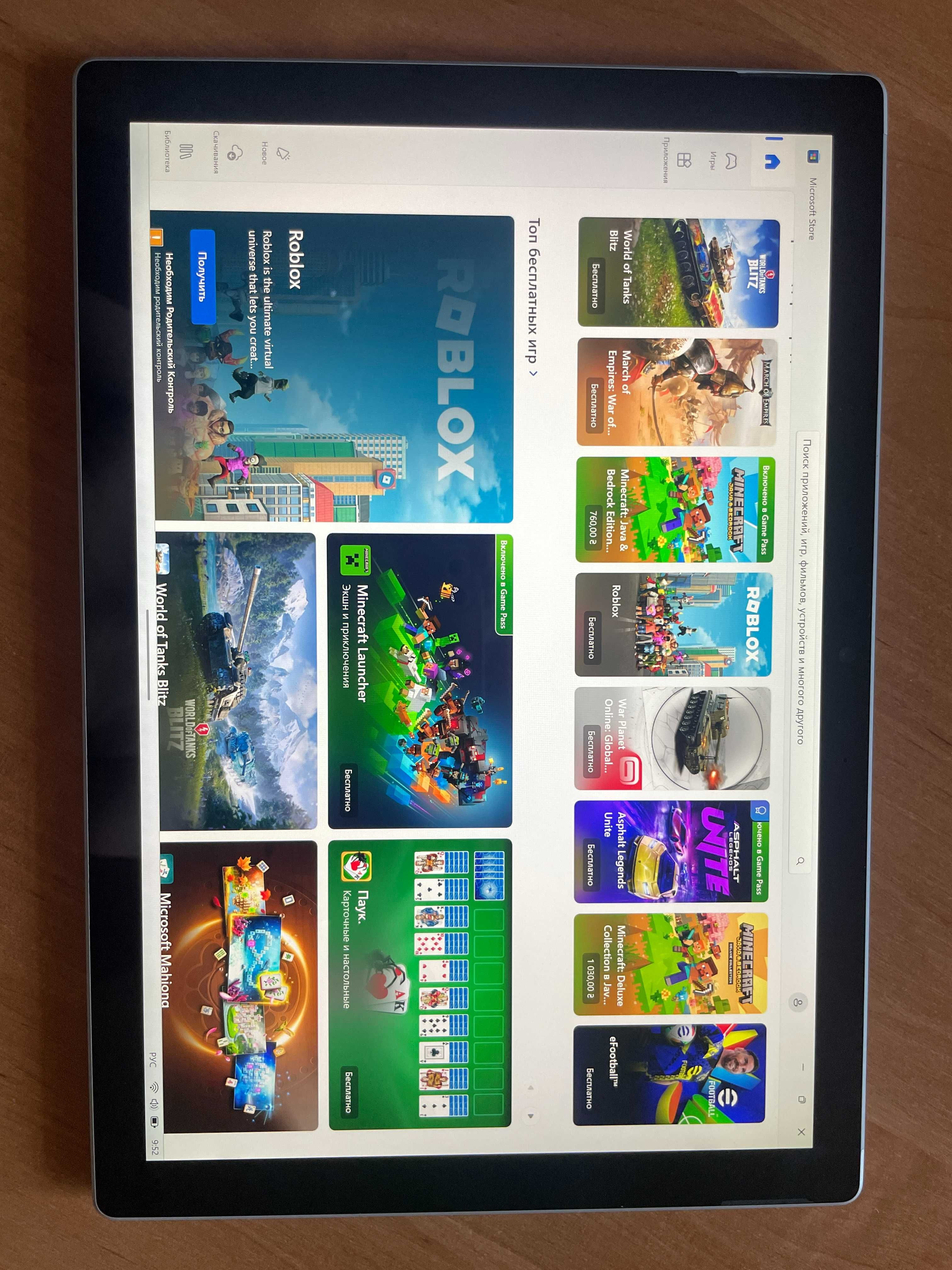 Microsoft Surface Pro 7. Windows 11 pro/ i5/8gb/ssd 128. Батарея 100%.