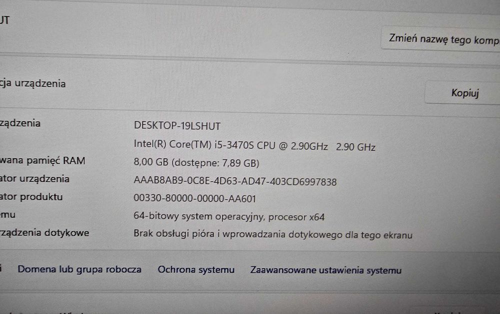 Dell Optiplex 7010 z procesorem i5 2.90GHz