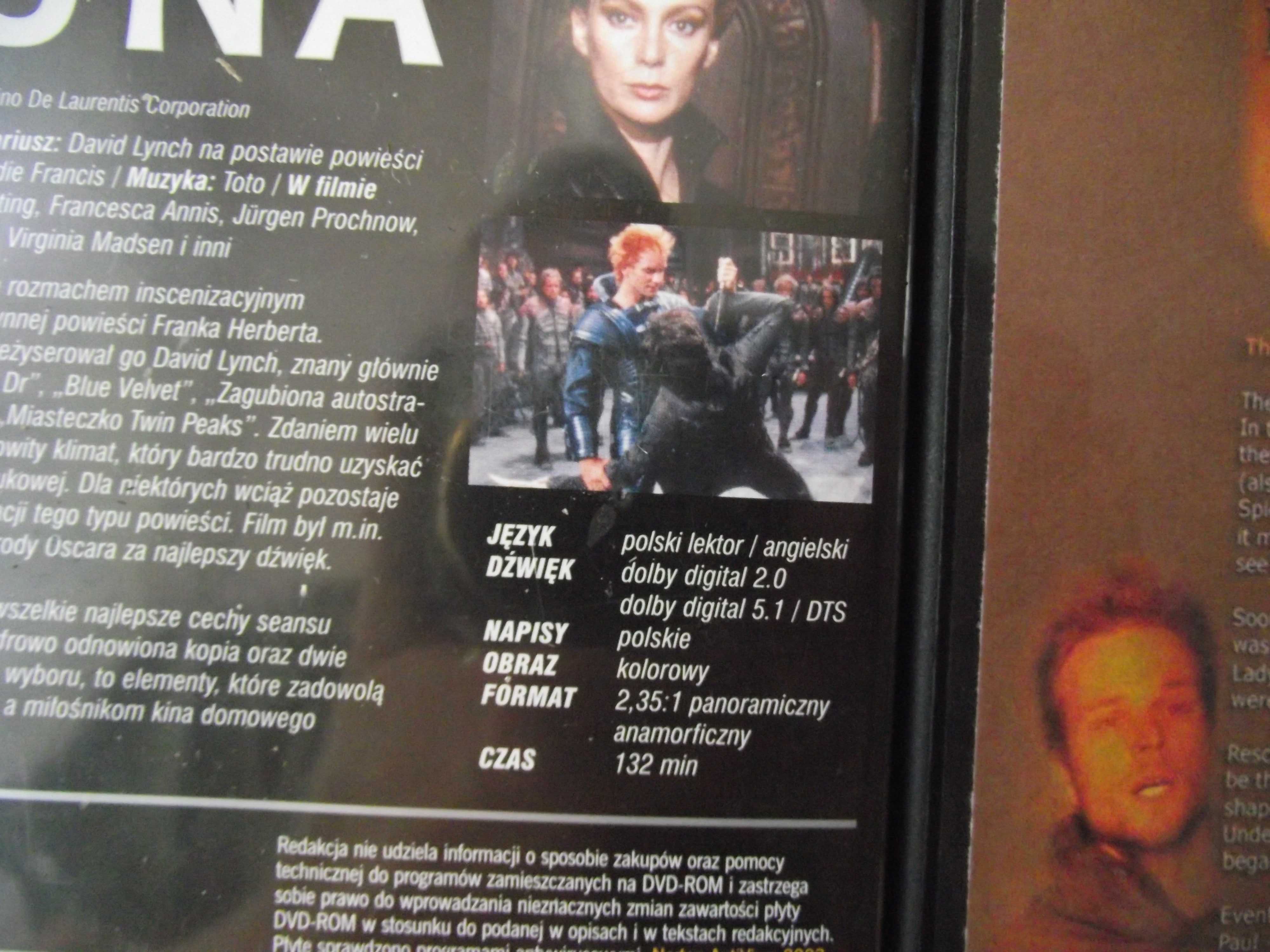 Diuna dvd klasyk fantaystyka film bajka