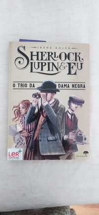 Venda de livro de Sherlock lupin "o trio da dama negra'"de Irene Adler