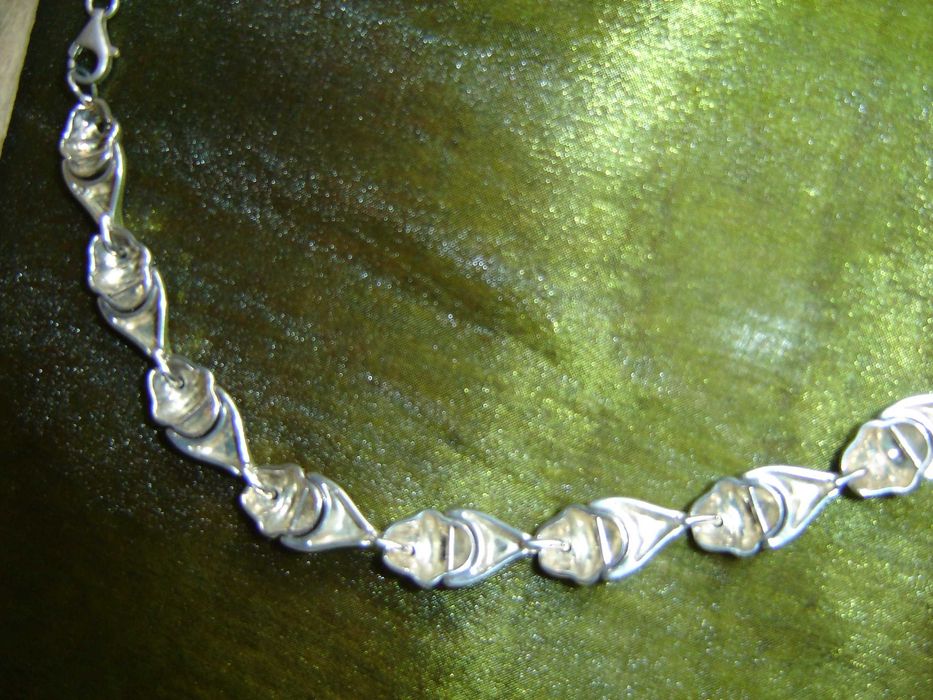 Komplet srebrny Naszyjnik i bransoletka