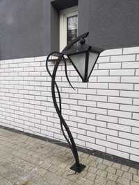Lampa ogrodowa 120cm kuta, metal, nowoczesna