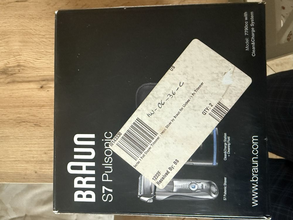 Braun series 7 бритва електробритва