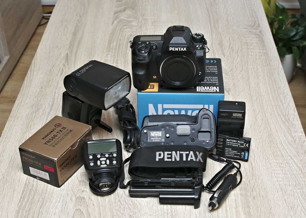 Okazja, rewelacyjny stan techniczny, niewielki przebieg, Pentax K-3 II