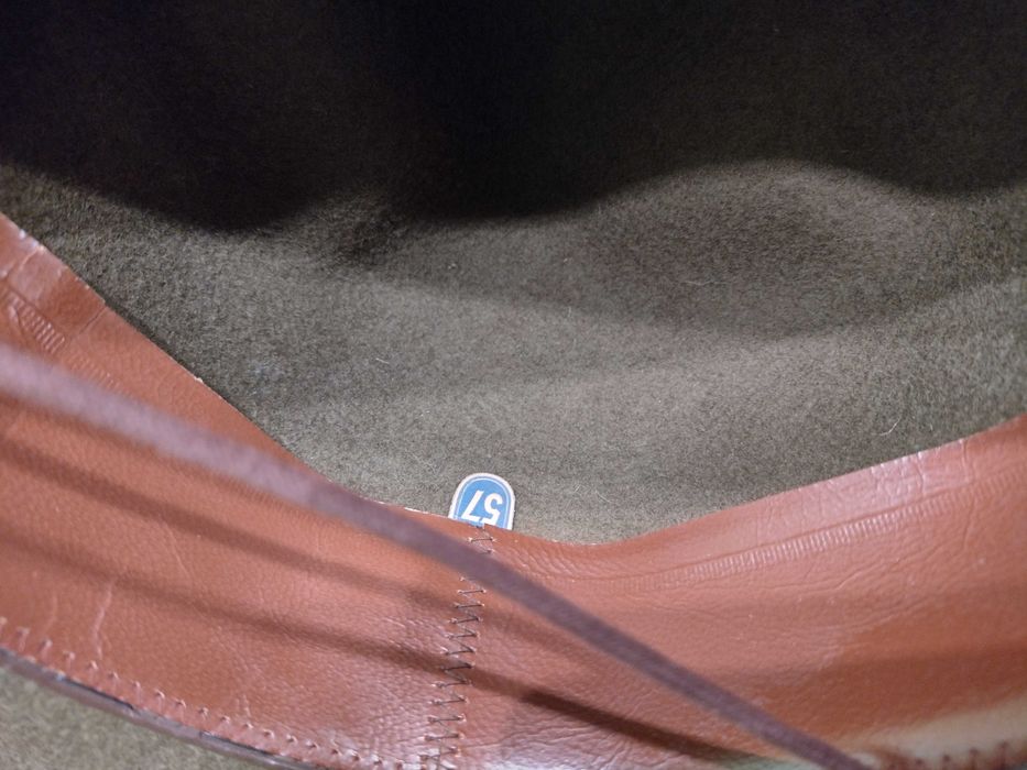 Kapelusz skauta rozm.57 filcowy.