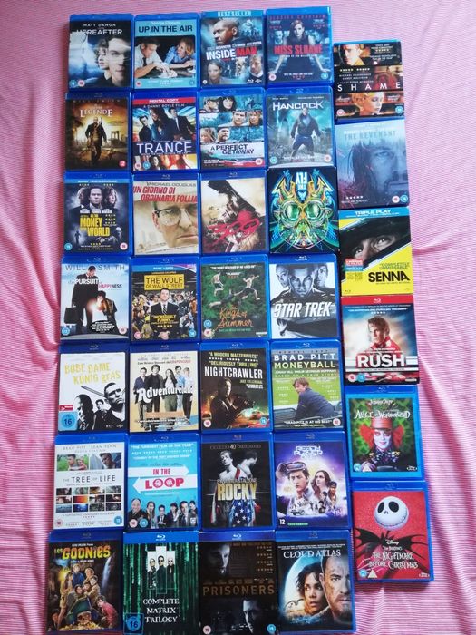 Filmes de grande qualidade em Blu Ray (portes grátis)