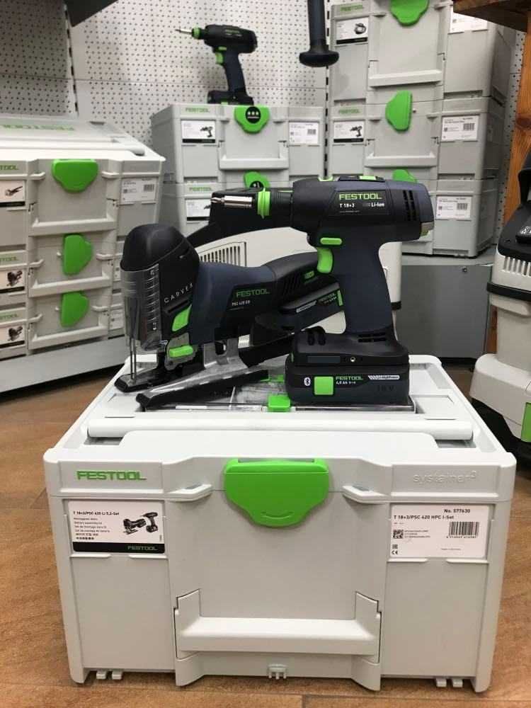 Zestaw montażowy Festool T 18+3/PSC 420 I-Set