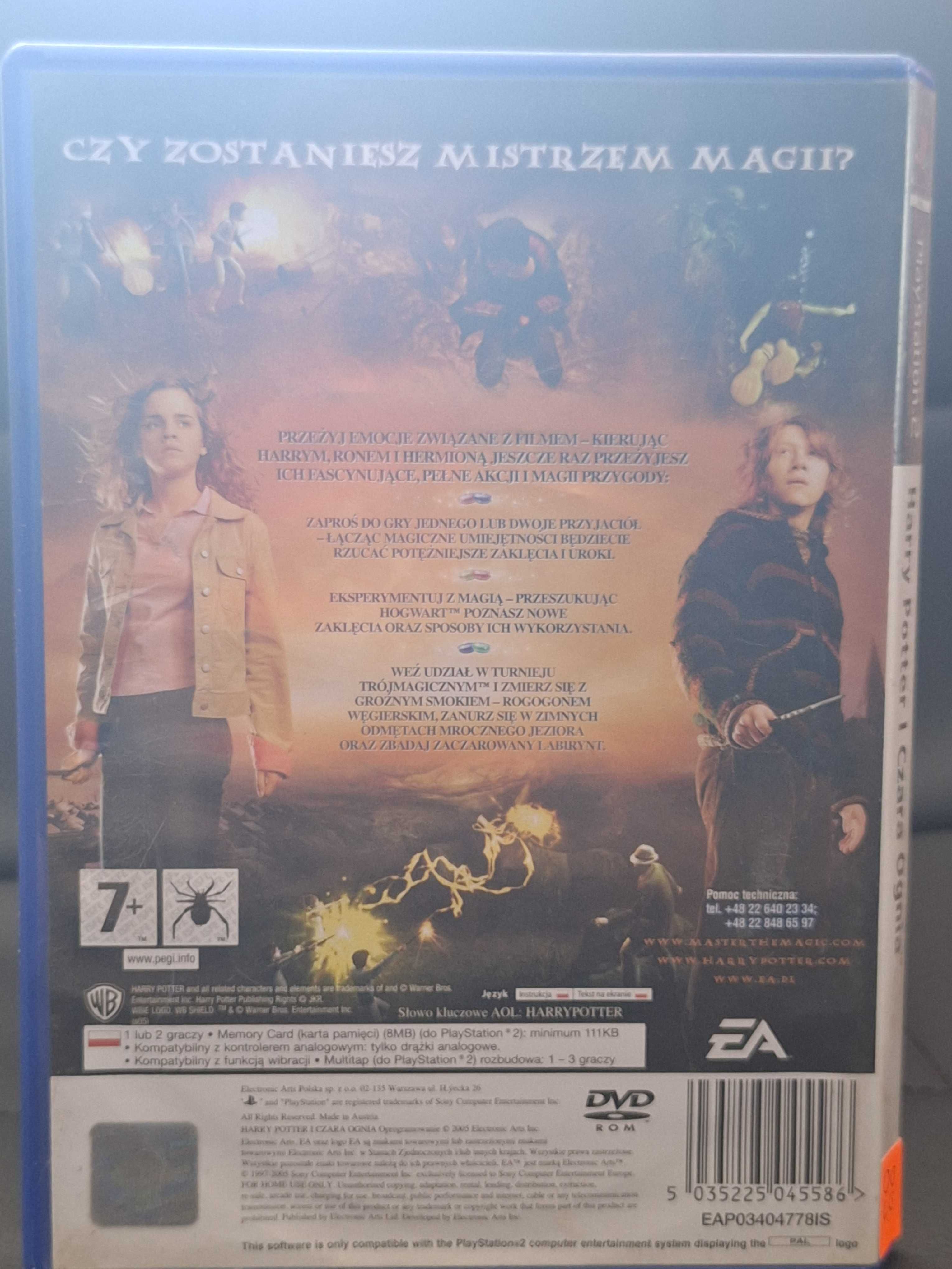 Harry Potter I Czara Ognia PS2, BDB, Sklep Centrum Grania