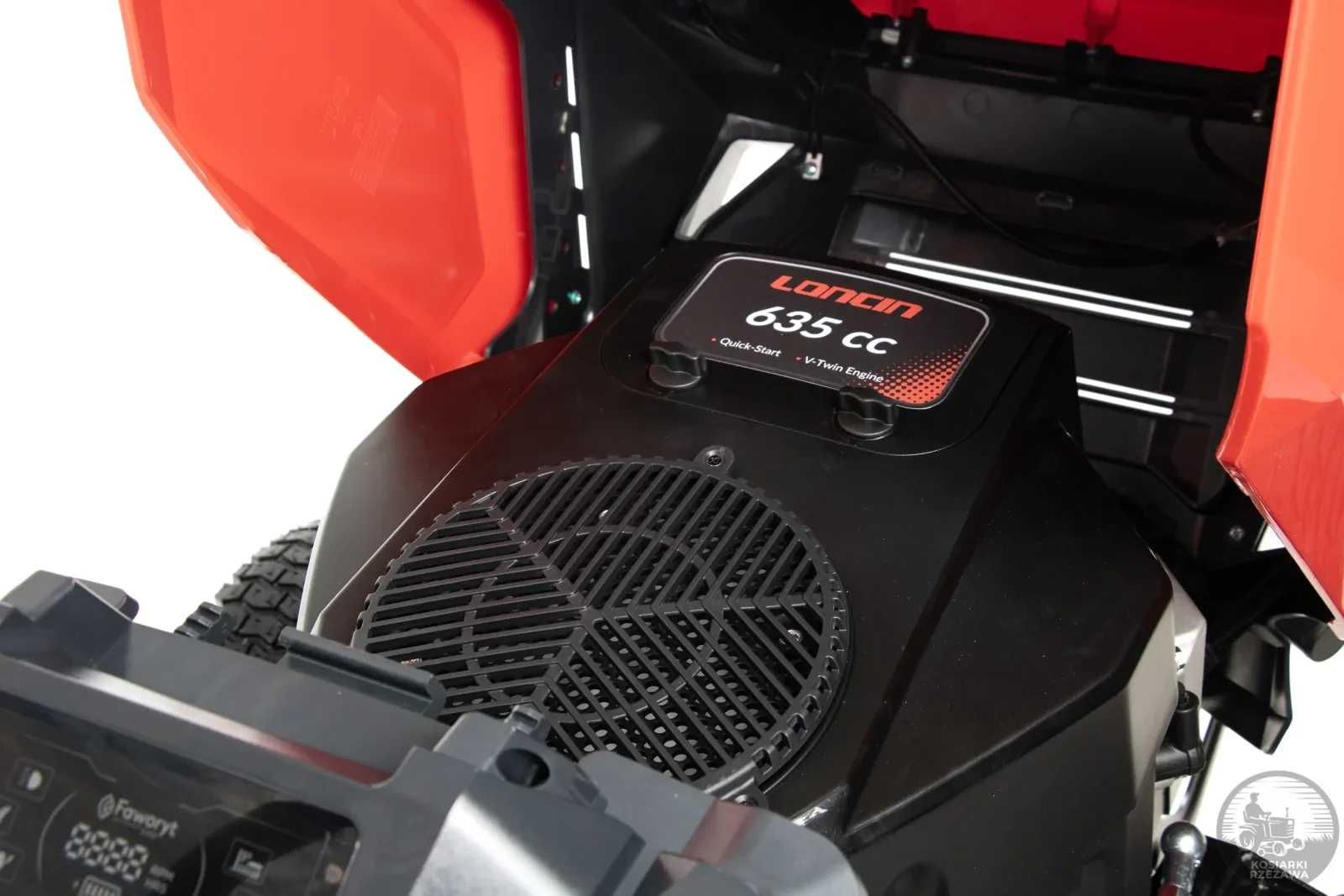 Traktor ogrodowy 18,5 KM Faworyt Pro TR102 HV2E