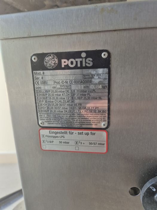 Vendo  máquina  de  kebab  a gás