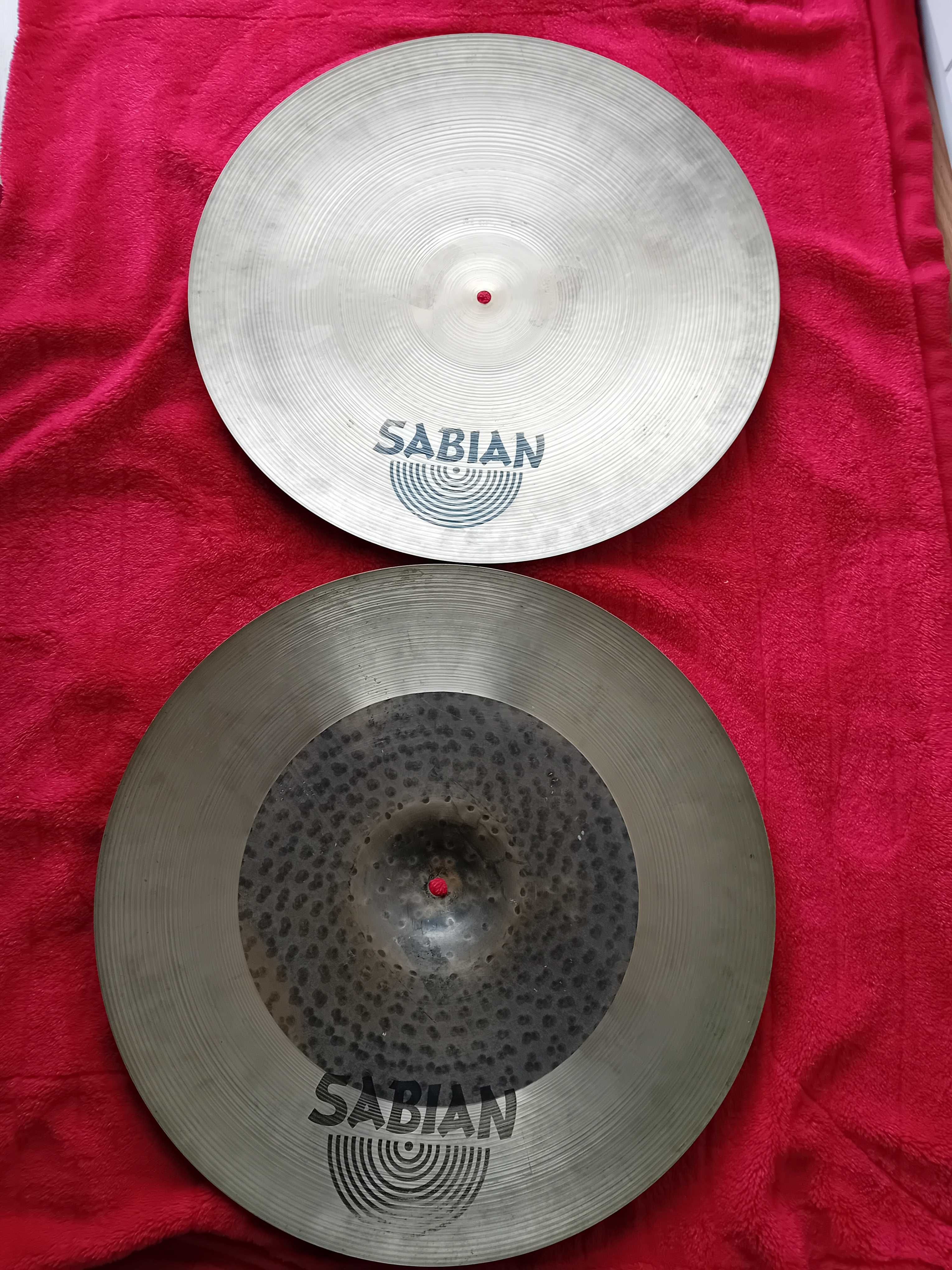 Aos músicos de bom gosto. Pratos  Sabian  Jazz Flat  20  polegadas