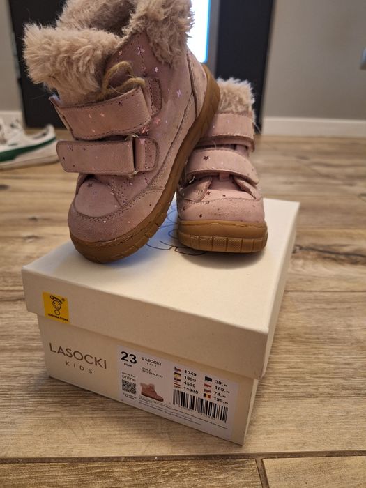 Kozaki, buty zimowe r. 23 Lasocki, model Dialo