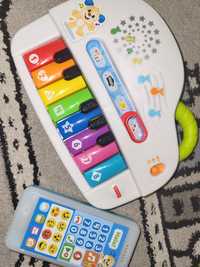 Pianinko i telefon Fisher Price