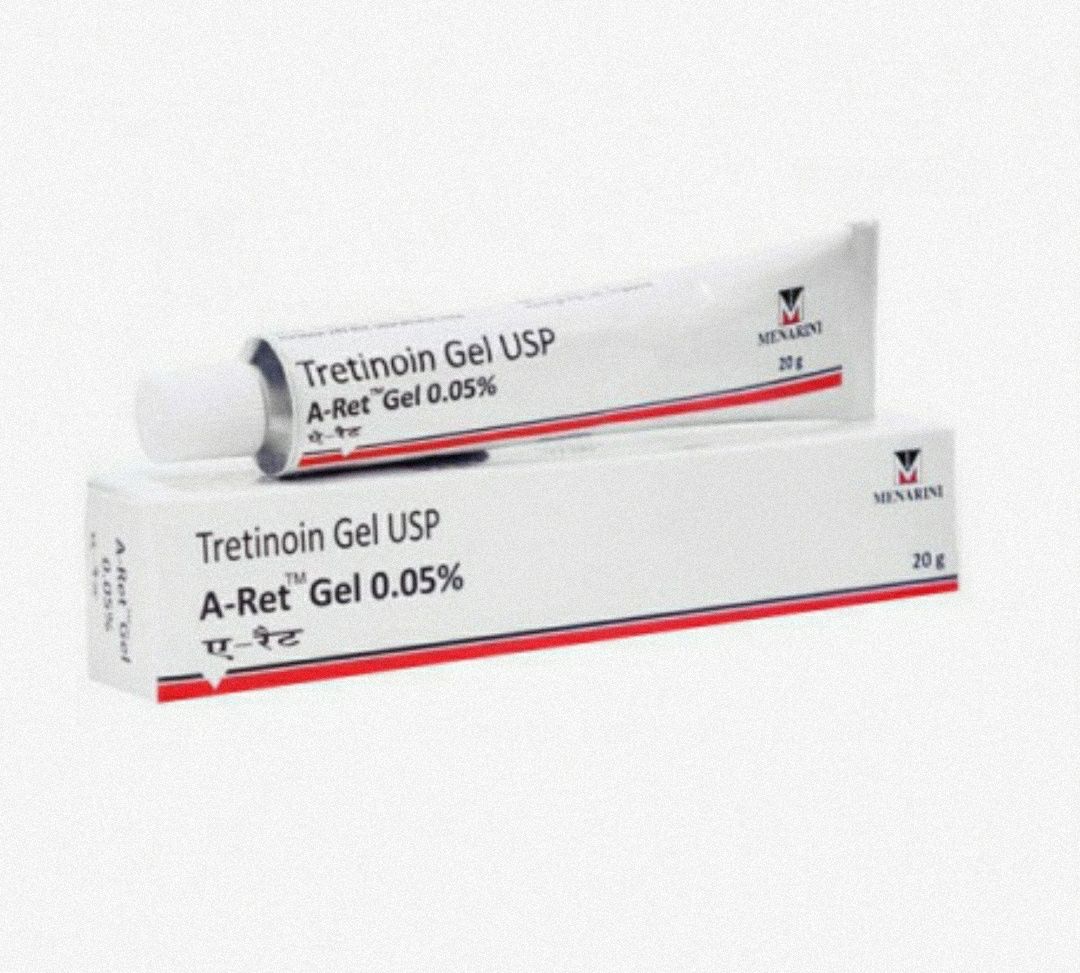 Третиноин гель 0,05% (Tretinoin Gel USP 0.05% Menarini)  20г. Индия.